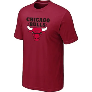 Men's Chicago Bulls Red Big & Tall Short Sleeve T-Shirt -
