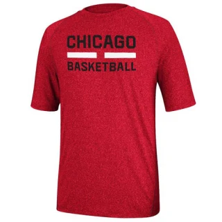 Men's Chicago Bulls Red Practice Performance T-Shirt