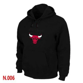 Men's Chicago Bulls Red Pullover Hoodie -