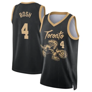 Men's Chris Bosh Toronto Raptors Black Swingman 2021/22 City Edition Jersey