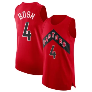 Men's Chris Bosh Toronto Raptors Red Authentic 2020/21 Jersey - Icon Edition