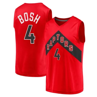Men's Chris Bosh Toronto Raptors Red Fast Break 2020 Jersey - Icon Edition