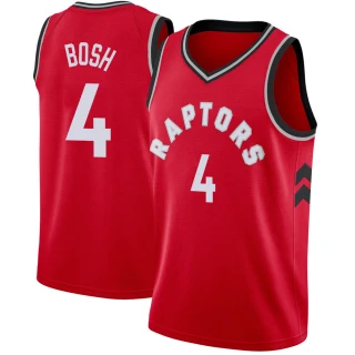 Men's Chris Bosh Toronto Raptors Red Swingman Jersey - Icon Edition
