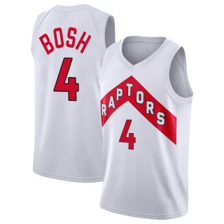 Men's Chris Bosh Toronto Raptors White Swingman 2020/21 Jersey - Association Edition