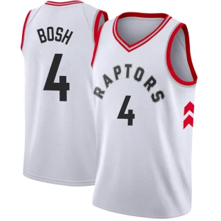 Men's Chris Bosh Toronto Raptors White Swingman Jersey - Association Edition