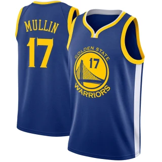 Men's Chris Mullin Golden State Warriors Blue Swingman Jersey - Icon Edition