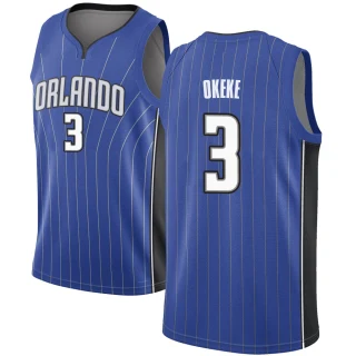 Men's Chuma Okeke Orlando Magic Royal Swingman Jersey - Icon Edition