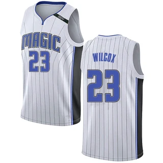 Men's C.J. Wilcox Orlando Magic White Swingman Jersey - Association Edition