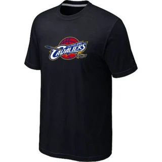 Men's Cleveland Cavaliers Black Big & Tall Primary Logo T-Shirt -