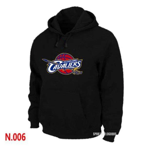 Men's Cleveland Cavaliers Black Pullover Hoodie -