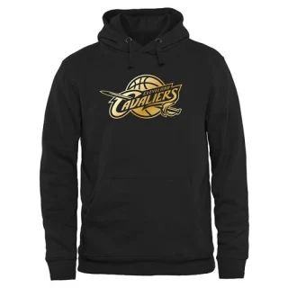 Men's Cleveland Cavaliers Gold Collection Pullover Hoodie - Black