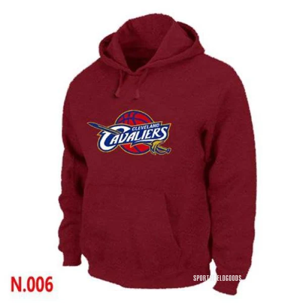 Men's Cleveland Cavaliers Red Pullover Hoodie -