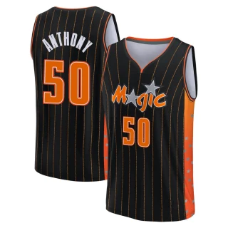 Men's Cole Anthony Orlando Magic Anthracite Fast Break 2021/22 Replica City Edition Jersey