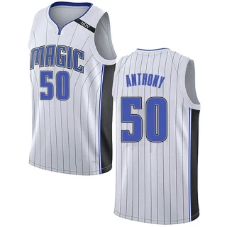 Men's Cole Anthony Orlando Magic White Swingman Jersey - Association Edition