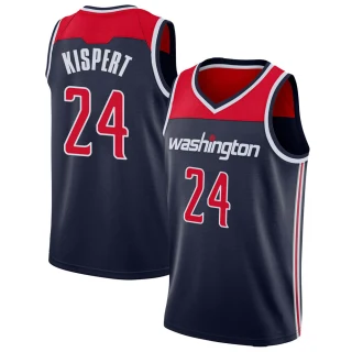Men's Corey Kispert Washington Wizards Navy Swingman Jersey - Statement Edition