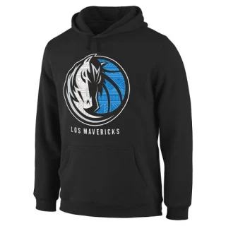 Men's Dallas Mavericks Black Noches Enebea Pullover Hoodie -
