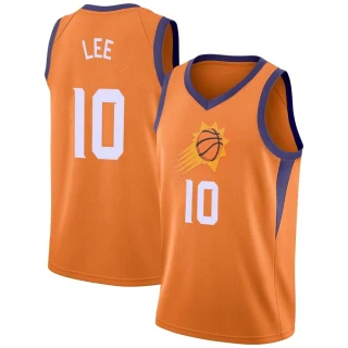 Men's Damion Lee Phoenix Suns Orange Swingman Jordan Brand Jersey - Statement Edition