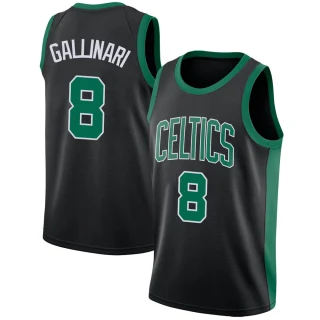 Men's Danilo Gallinari Boston Celtics Black Swingman Jersey - Statement Edition