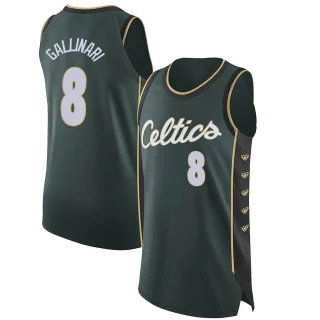Men's Danilo Gallinari Boston Celtics Green Authentic 2022/23 City Edition Jersey