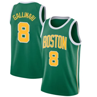 Men's Danilo Gallinari Boston Celtics Green Swingman 2018/19 Jersey - Earned Edition