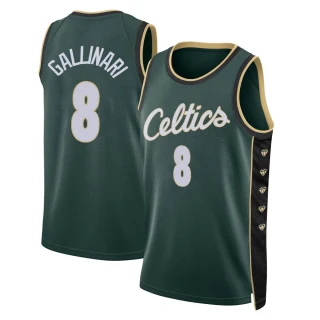 Men's Danilo Gallinari Boston Celtics Green Swingman 2022/23 City Edition Jersey