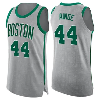 Men's Danny Ainge Boston Celtics Gray Swingman Jersey - City Edition