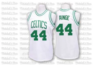 Men's Danny Ainge Boston Celtics White Authentic Throwback Jersey