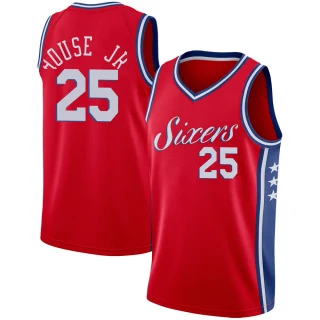 Men's Danuel House Jr. Philadelphia 76ers Red Swingman Jersey - Statement Edition