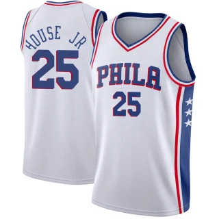 Men's Danuel House Jr. Philadelphia 76ers White Swingman Jersey - Association Edition