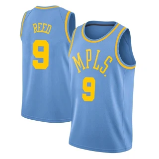 Men's Davon Reed Los Angeles Lakers Blue Swingman Hardwood Classics Jersey