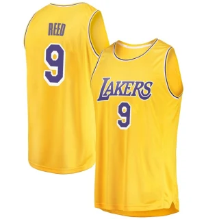 Men's Davon Reed Los Angeles Lakers Gold Swingman 2018/19 Jersey - Icon Edition