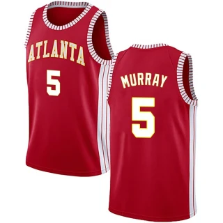 Men's Dejounte Murray Atlanta Hawks Red Swingman Jersey - Statement Edition