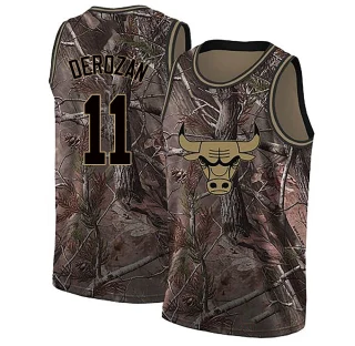 Men's DeMar DeRozan Chicago Bulls Camo Swingman Realtree Collection Jersey
