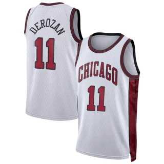 Men's DeMar DeRozan Chicago Bulls White Swingman 2022/23 City Edition Jersey