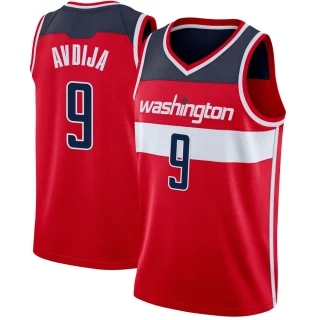 Men's Deni Avdija Washington Wizards Red Swingman Jersey - Icon Edition