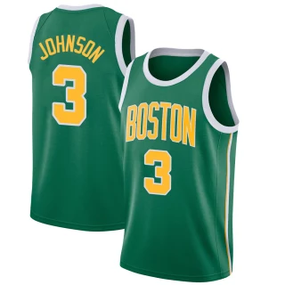 Men's Dennis Johnson Boston Celtics Green Swingman 2018/19 Jersey - Earned Edition