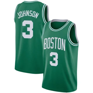 Men's Dennis Johnson Boston Celtics Green Swingman Jersey - Icon Edition