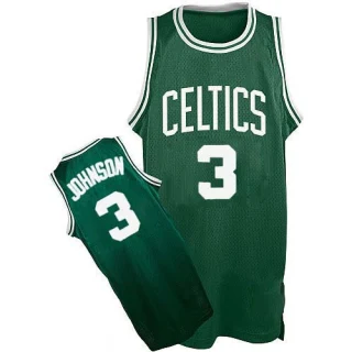 Men's Dennis Johnson Boston Celtics Green Swingman Throwback Jersey