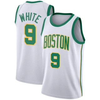 Men's Derrick White Boston Celtics White Swingman 2018/19 Jersey - City Edition