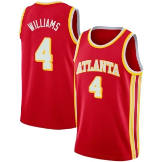 Men's Donovan Williams Atlanta Hawks Red Swingman 2020/21 Jersey - Icon Edition