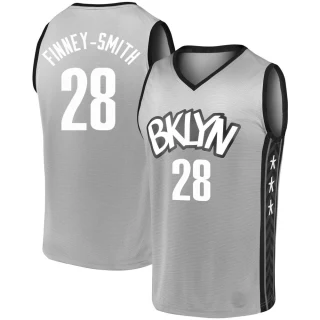 Men's Dorian Finney-Smith Brooklyn Nets Gray Fast Break 2019/20 Jersey - Statement Edition