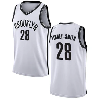 Men's Dorian Finney-Smith Brooklyn Nets White Swingman Jersey - Association Edition