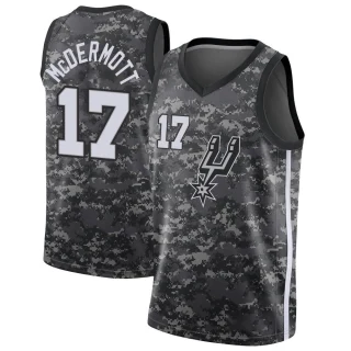 Men's Doug McDermott San Antonio Spurs Black Swingman Jersey - City Edition
