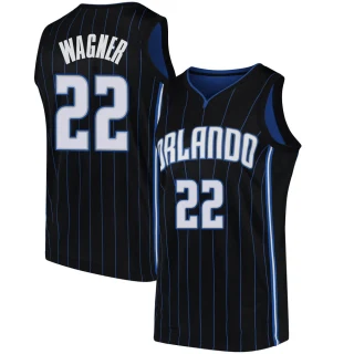 Men's Franz Wagner Orlando Magic Black Swingman Jersey - Statement Edition