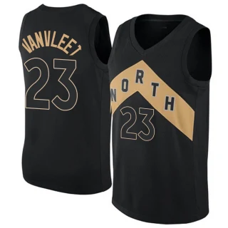 Men's Fred VanVleet Toronto Raptors Black Swingman Jersey - City Edition