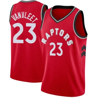 Men's Fred VanVleet Toronto Raptors Red Swingman Jersey - Icon Edition