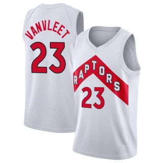Men's Fred VanVleet Toronto Raptors White Swingman 2020/21 Jersey - Association Edition