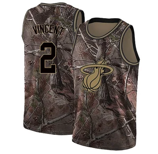 Men's Gabe Vincent Miami Heat Camo Swingman Realtree Collection Jersey