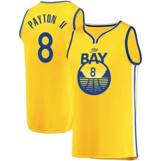 Men's Gary Payton II Golden State Warriors Gold Fast Break 2019/20 Jersey - Statement Edition