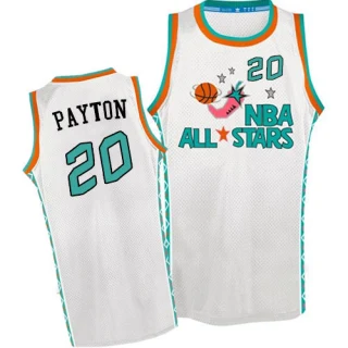 Men's Gary Payton Oklahoma City Thunder White Swingman 1996 All Star Throwback Jersey